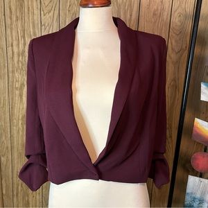 NWT cropped jacket/blouse